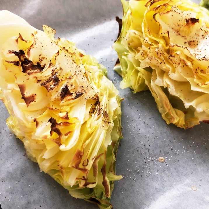 キャベツのオーブン焼き レシピ 作り方 By ゆうたんたんたまご 楽天レシピ